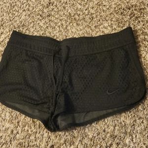 Black Nike reversible shorts